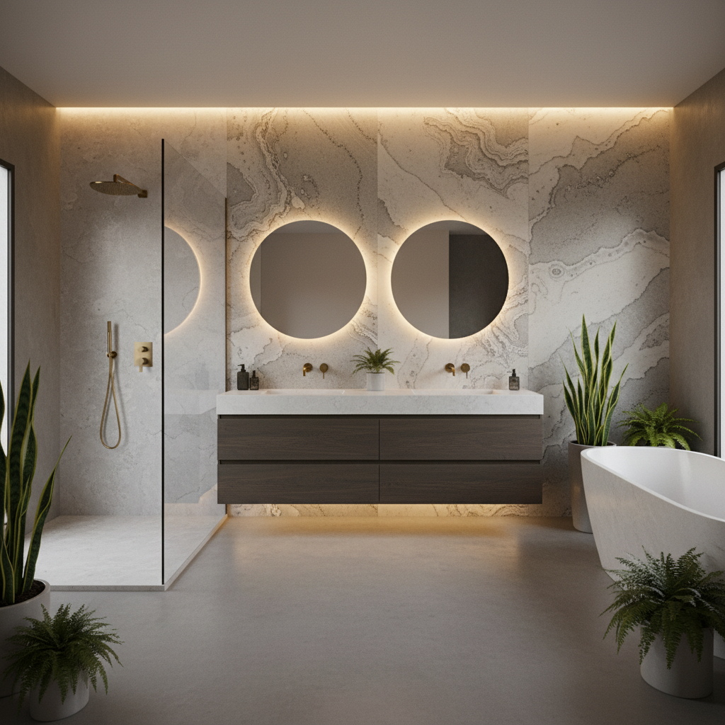 Bathroom Vanities & Walls