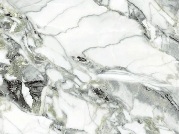 COLD JADE Green Porcelain Slab – Book matched Glossy Stone Look