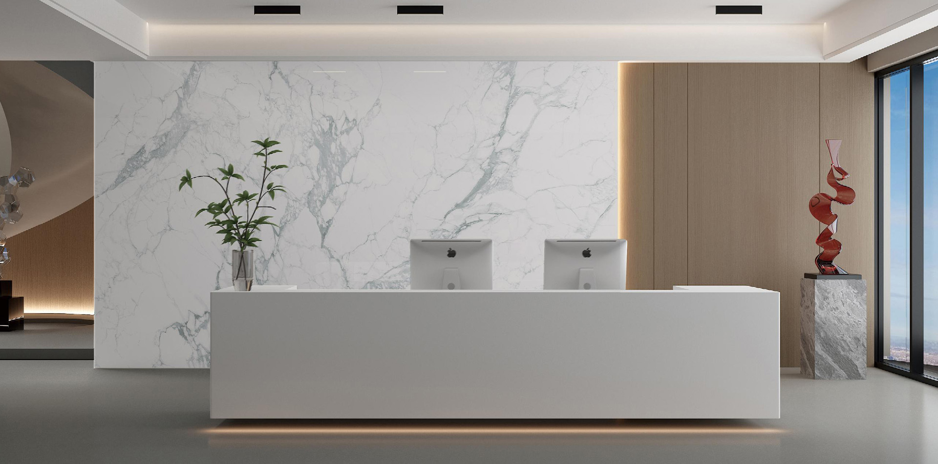 Reception Desks & Office Use&Retail Spaces