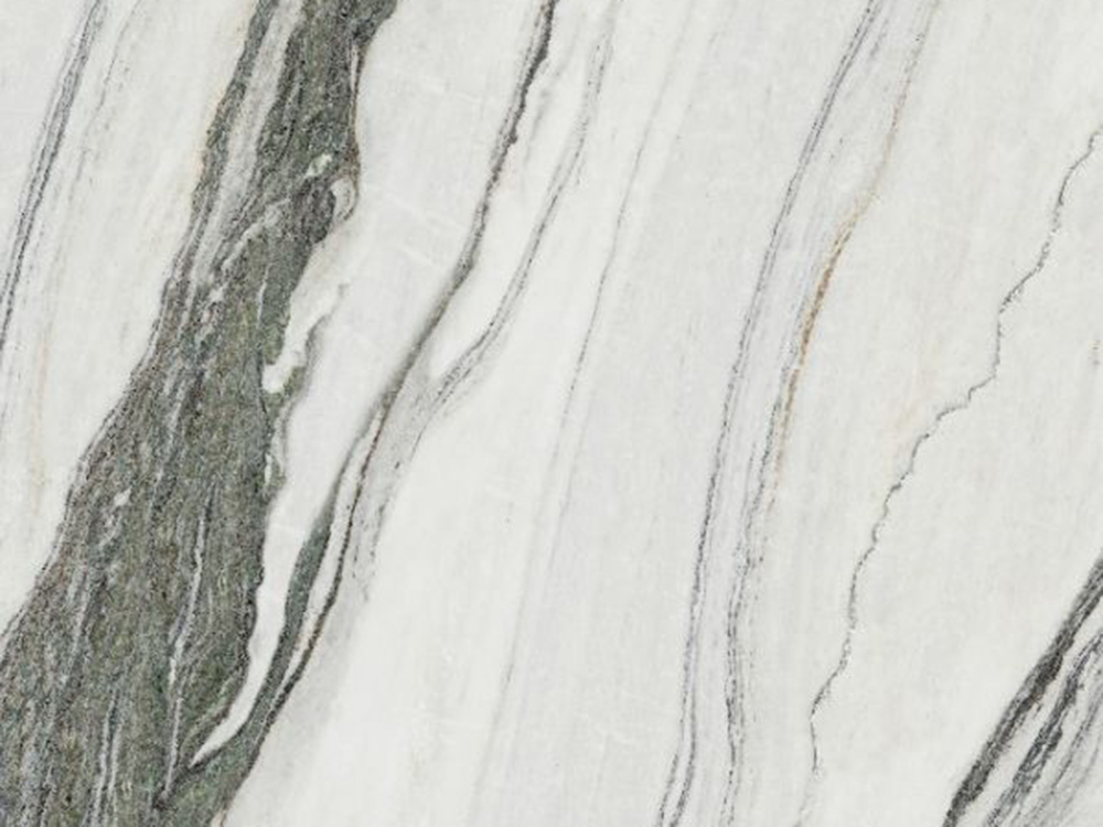 LANSHAN PINE GREEN Vein Look Sintered Stone Slab