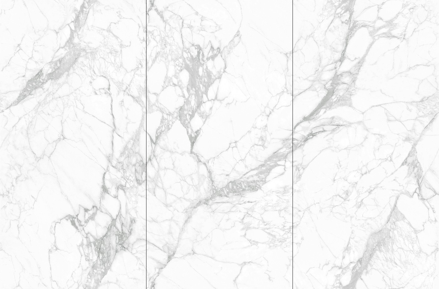 Tấm sứ trắng Maxcu – Bề mặt bóng, vân đá cẩm thạch ghép đối xứng (2)