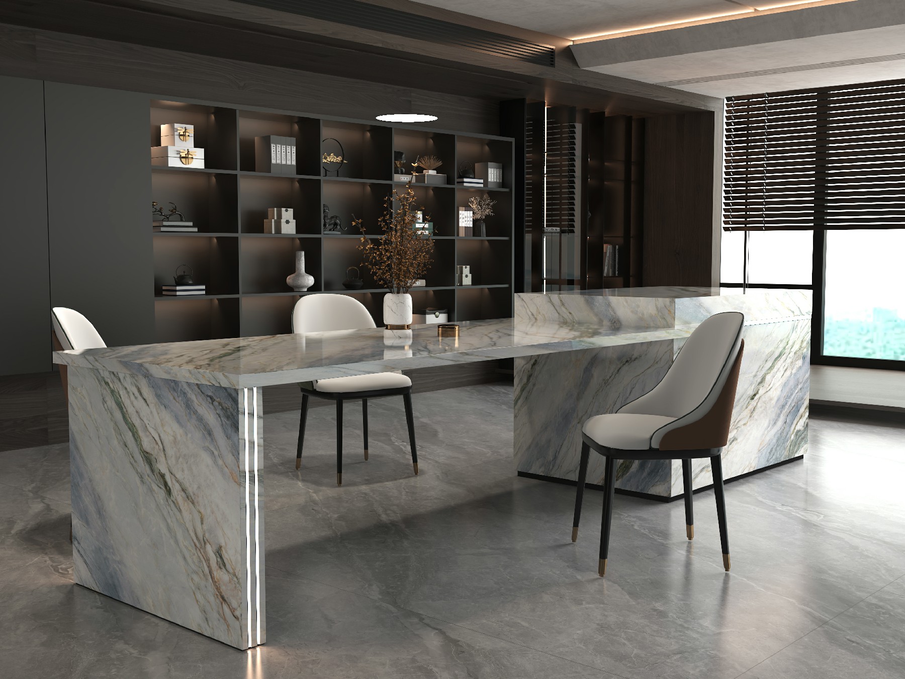 MOUNTAIN GREEN STREAM Sintered Stone Slab (1)