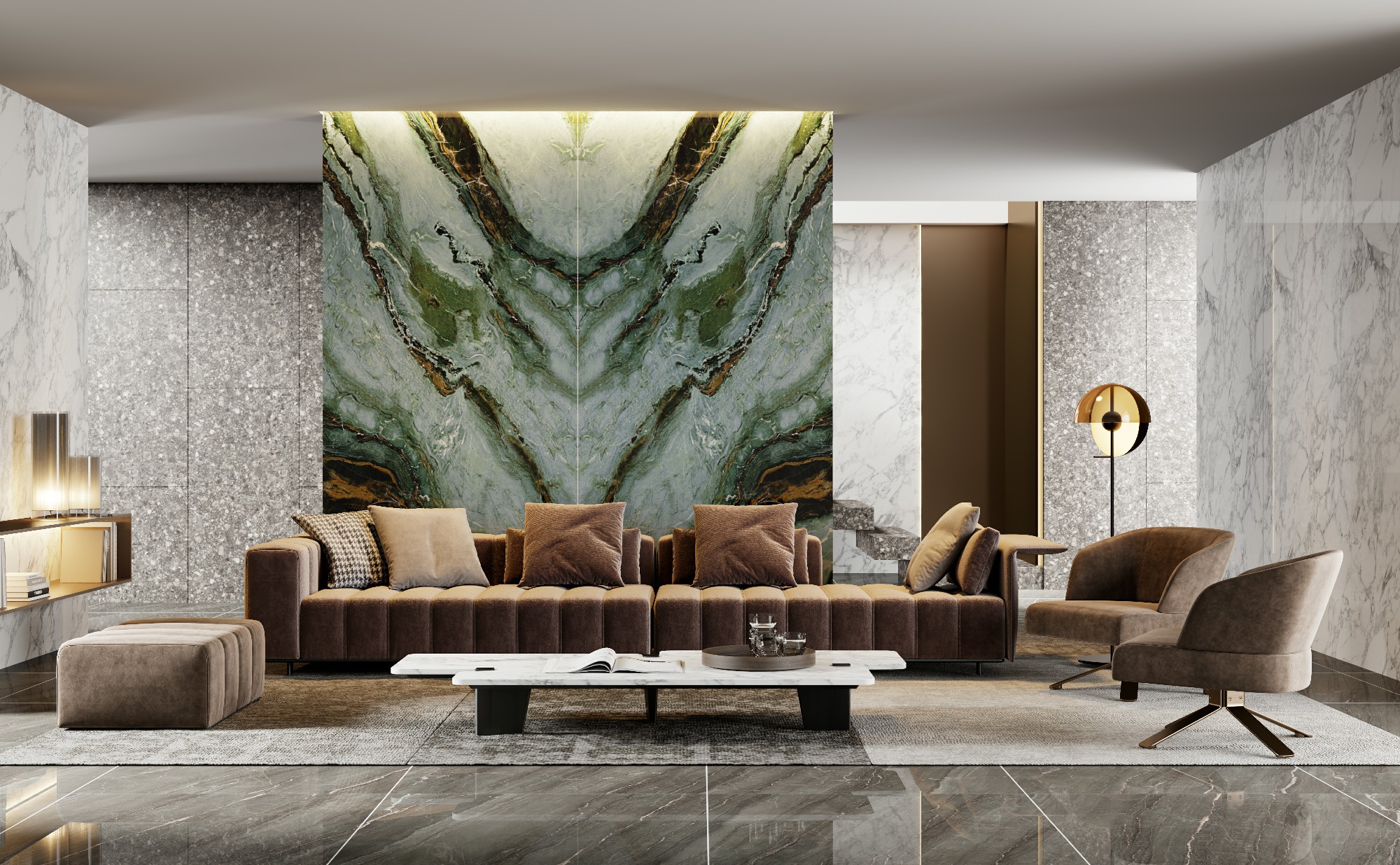 NEBULA EMERALD Look Sintered Stone Slab (1)