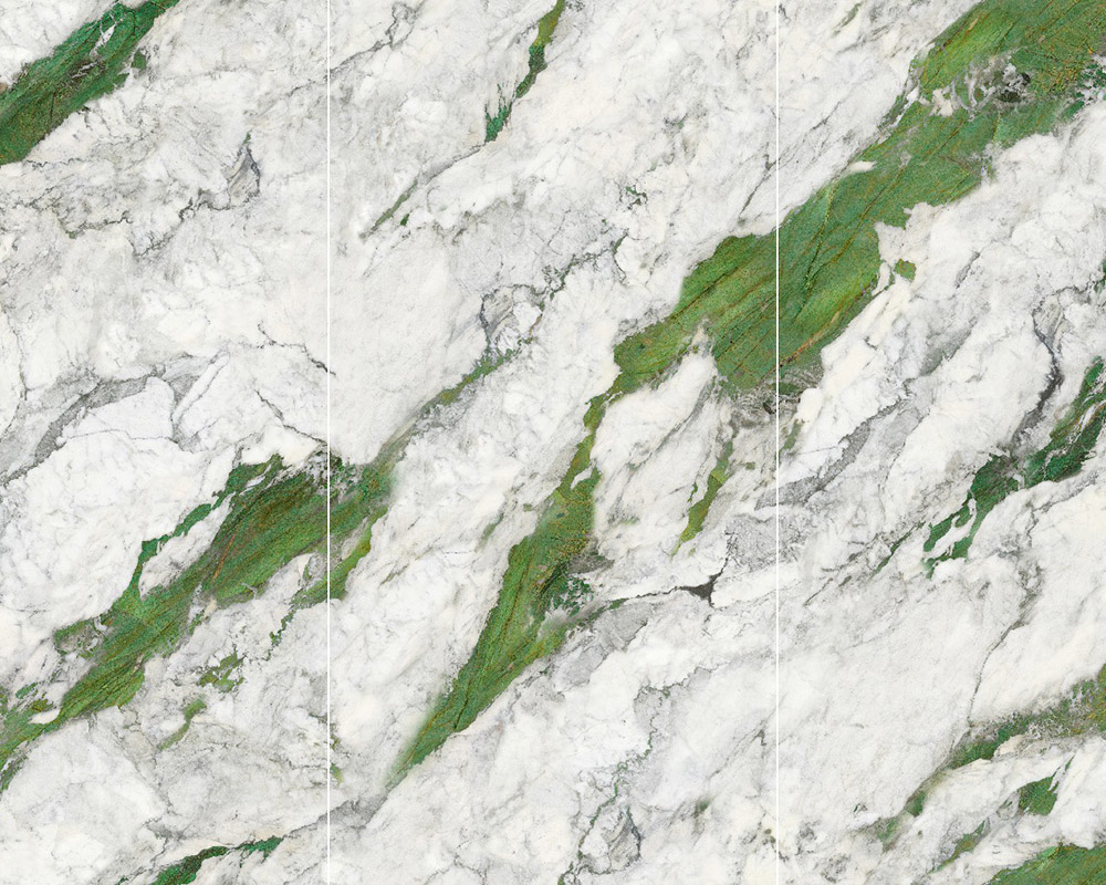 NORWEGIAN FOREST Green Marble Porcelain Slab (2)