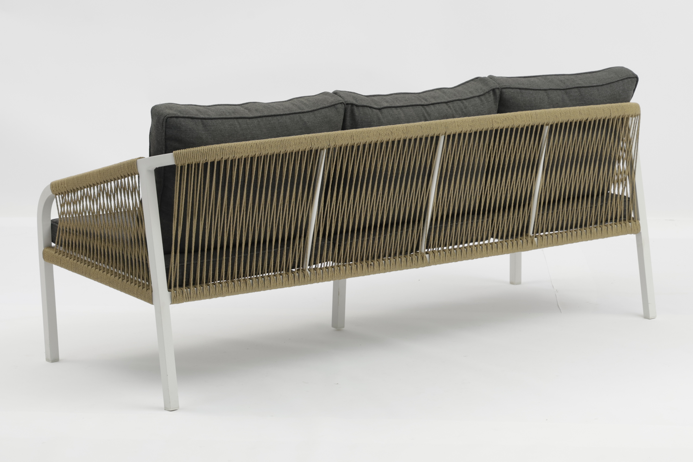 No need assemble Cali outdoor aluminum PE rattan sofa 4 pieces set - AD935004-4