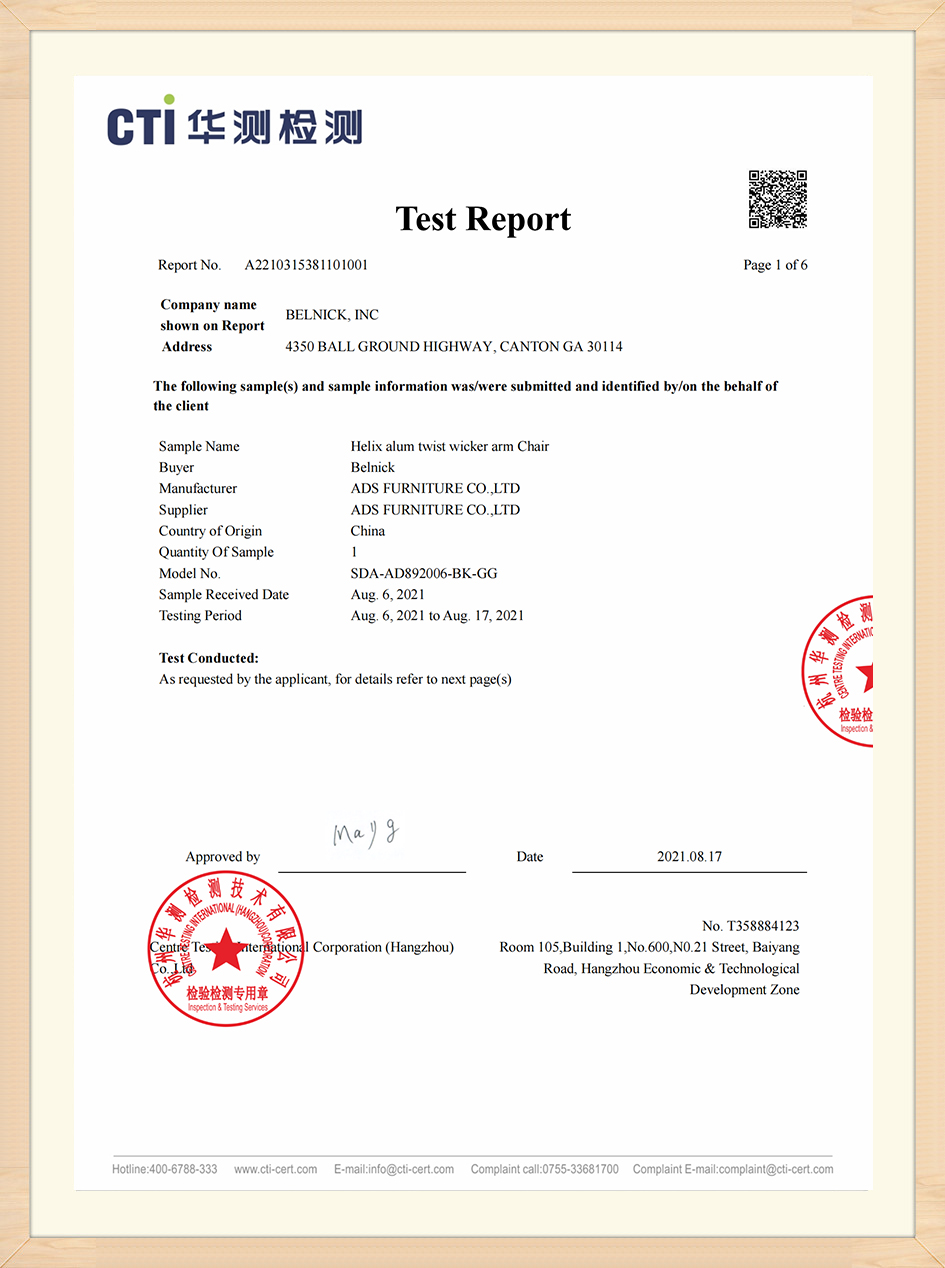 AD692029R A2210315381101001 certificate