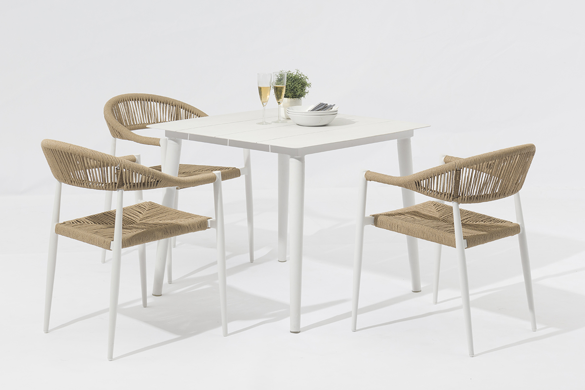Bend alum dining 5pcs set-AD873005-5