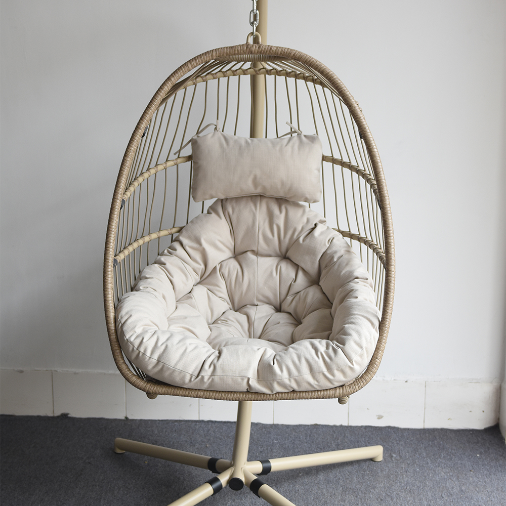 Garden furniture best deal furniture outdoor PE rattan hanging chair AD608001