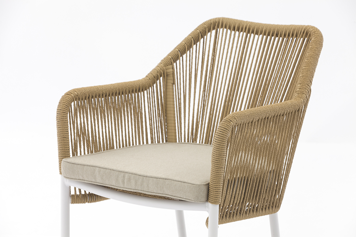 Garden Wales Rattan Chair with Coffee Table Set-AD723006-3