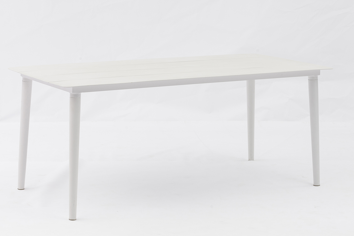 Jeky Sophisticated Outdoor Dining Set: 4 Chairs and a Modern All-Aluminum Table-AD723018-5