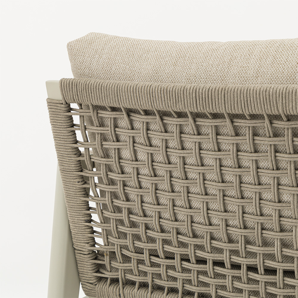 Outdoor Alum Rope sofa Hana sofa 4pcs set-AD555003