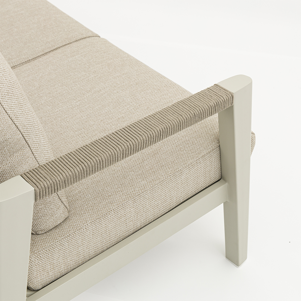 Outdoor Alum Rope sofa Hana sofa 4pcs set-AD555003