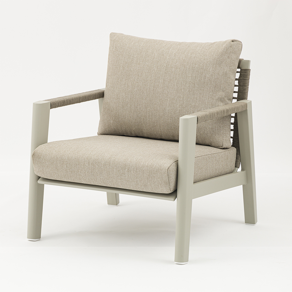 Outdoor Alum Rope sofa Hana sofa 4pcs set-AD555003