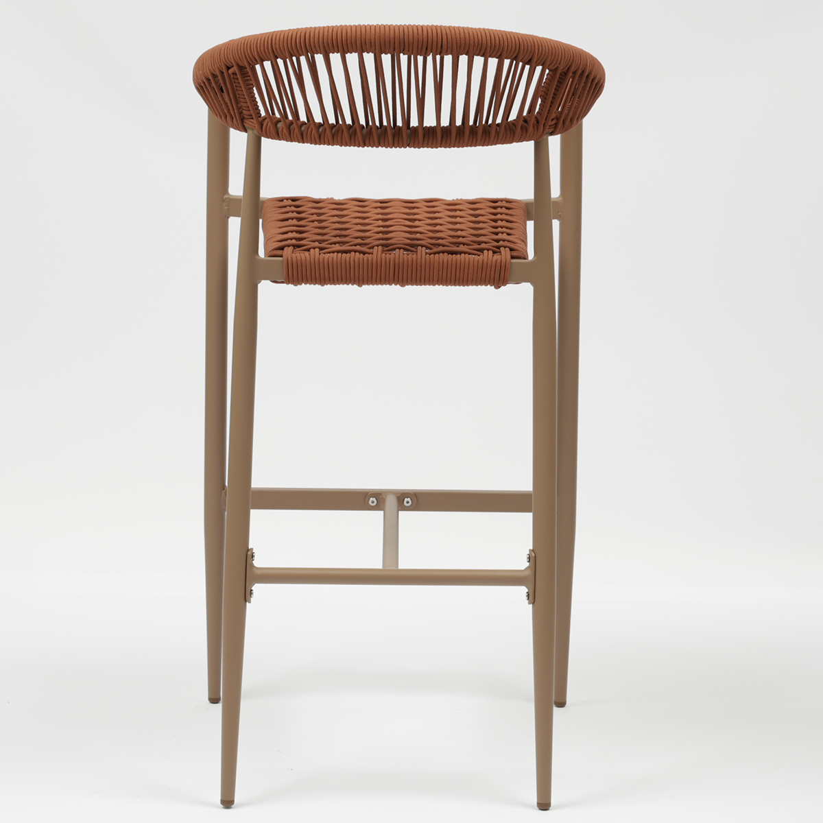 Stylish Outdoor Rope Bar Stool with Aluminum Frame AD872005BAR + AD551010-1 (4)
