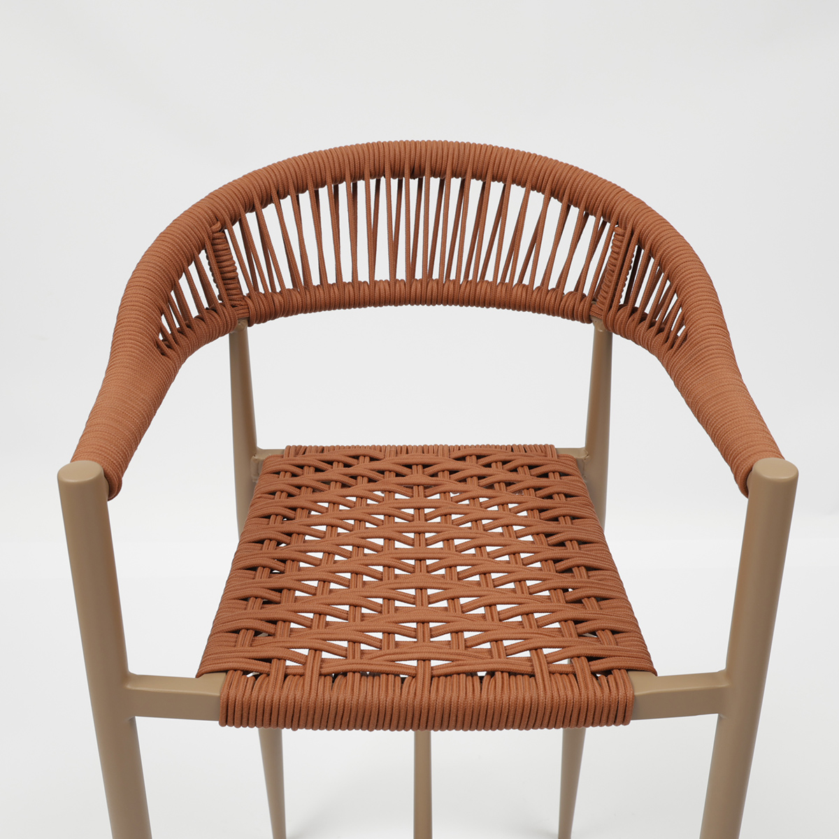 Stylish Outdoor Rope Bar Stool with Aluminum Frame AD872005BAR + AD551010-1 (5)