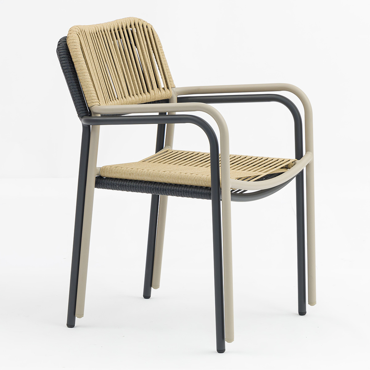 Villa alum Rattan chair-AD792010 (1)