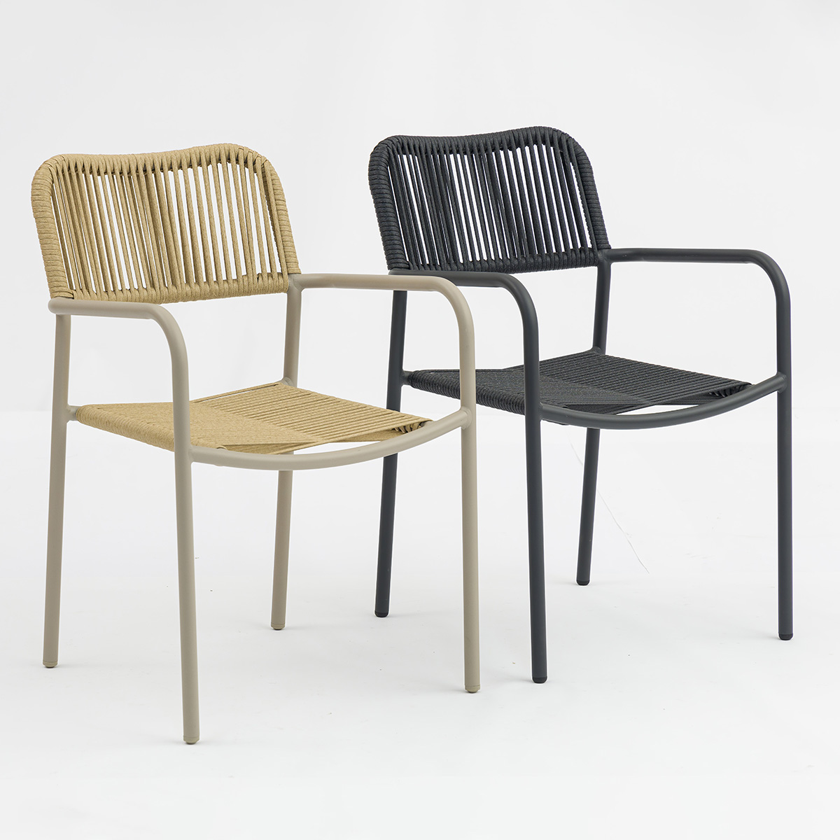 Villa alum Rattan chair-AD792010 (4)