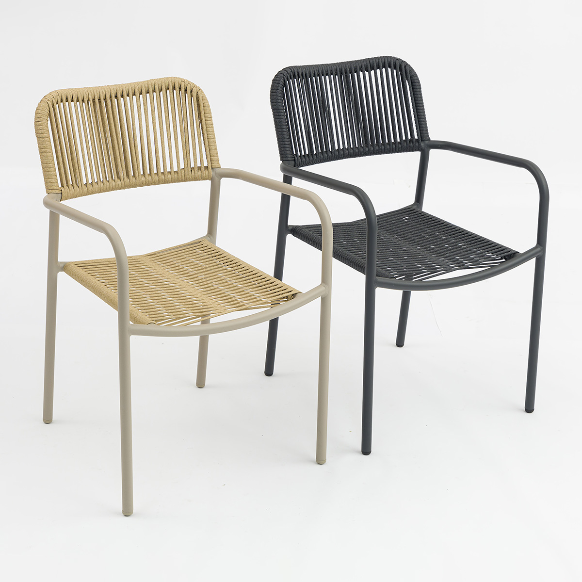 Villa alum Rattan chair-AD792010 (5)
