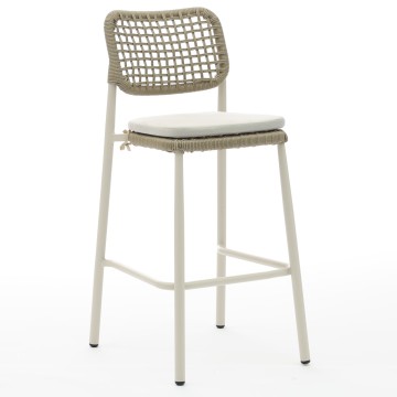 Pocinho Aluminium PE rattan Bar Chair - AD942003