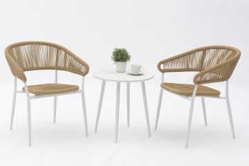 Eulo Patio Furniture Set Aluminum Outdoor Dinning Garden Table And Chairs Set-AD723011-3