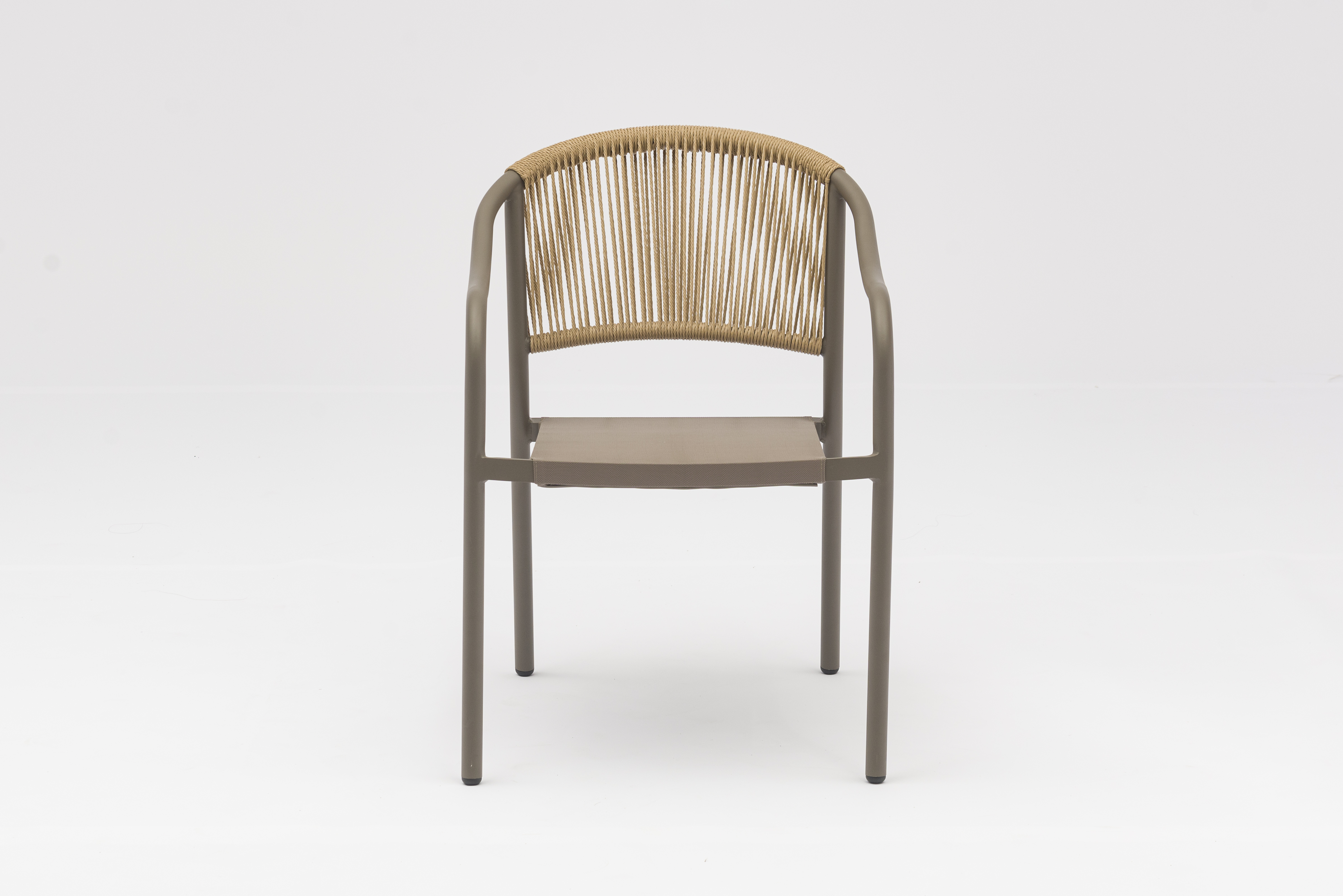 Susan alum rattan/TXT chair-AD862001-A