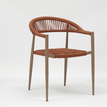 High-quality woven rope chair outdoor seating +AD602001-1R