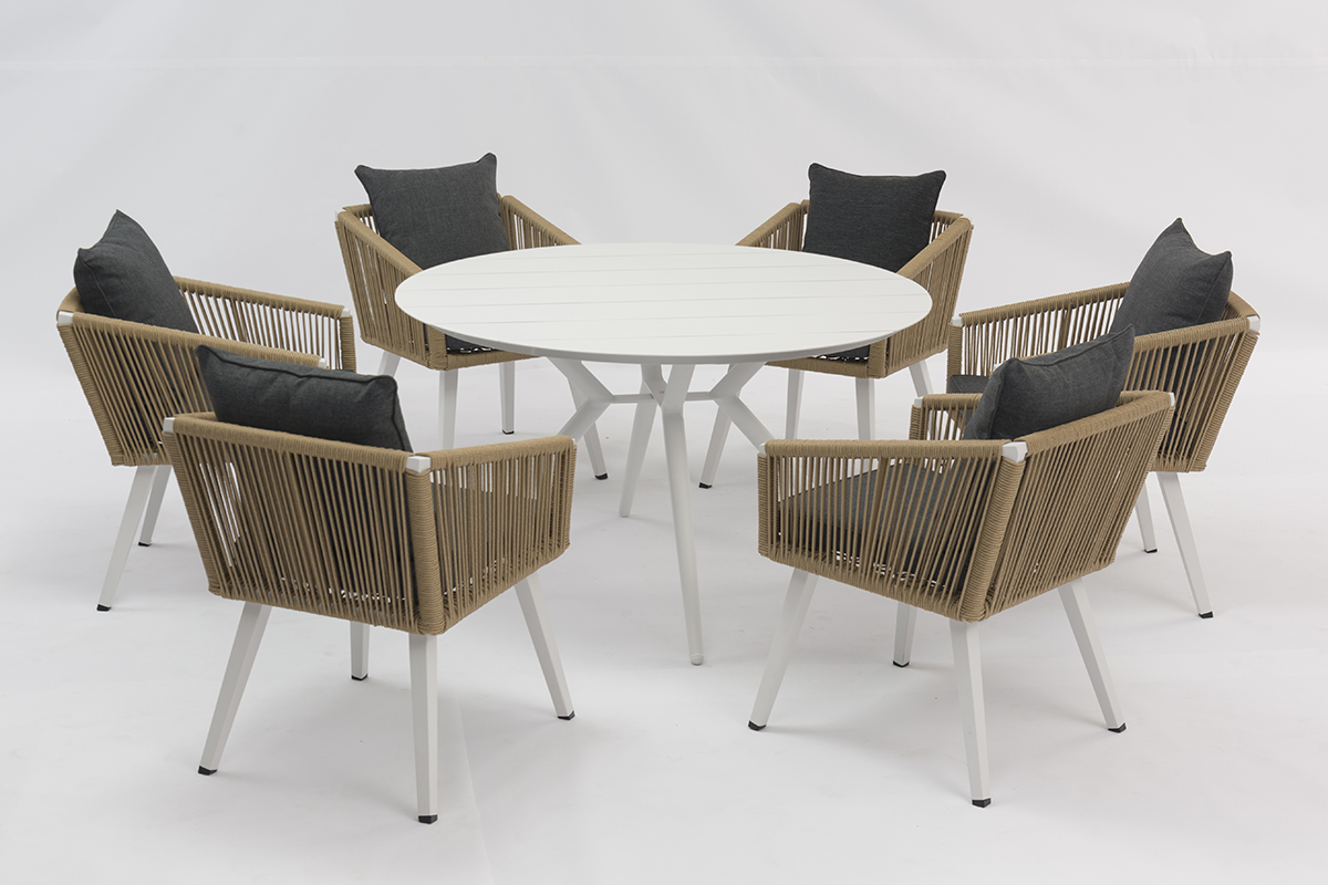alum dining 7pcs set-AD612001+AD791018R