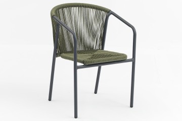 Charlotte Alu Arm Rattan chair-AD722029