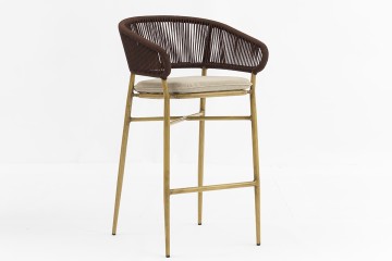 Eulo alum rattan Bar chair-AD872004-Bar
