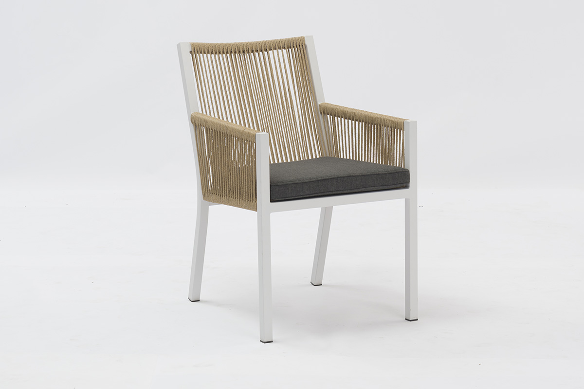 Lris alum rattan chair-AD702001