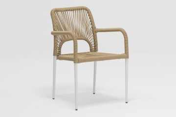 Millet alum rattan arm chair-AD720009