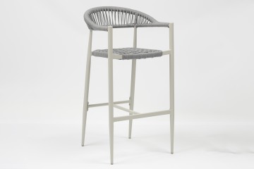 PE Rattan Bar set with Aluminum Frame - Stackable, Weather-Resistant, and Stylish for Patios AD932007 BAR+AD551011-1