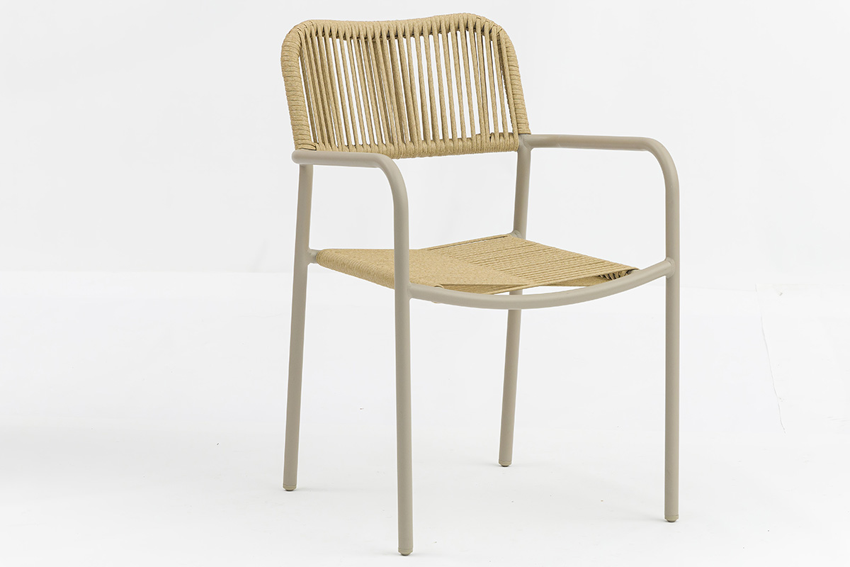 Villa alum Rattan chair-AD792010