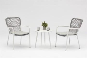 Garden Fihalhohi Chair & Alum Table K/D-AD562005+AD721015