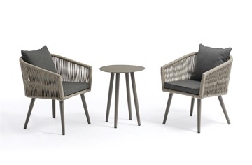 Herman alum rattan chair 3 pcs set-K/D-AD615003-3A