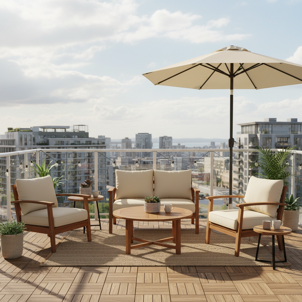 Balcony Furniture Set For Patio And Balcony Living