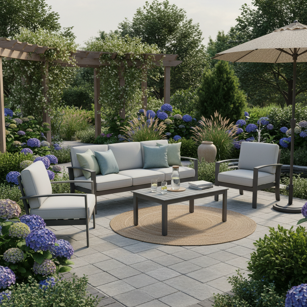 Aluminum Patio Furniture For Garden Relaxation