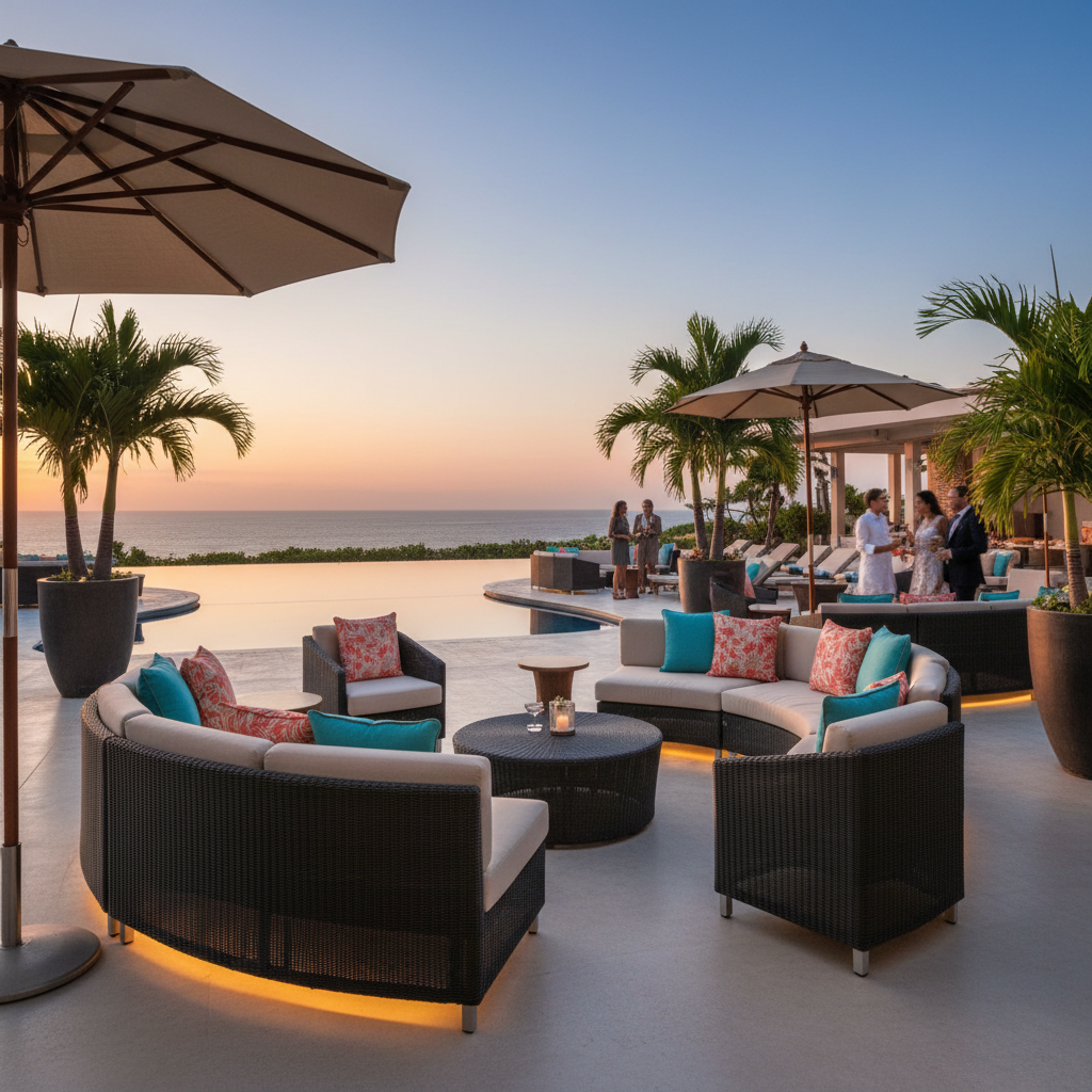Rattan Outdoor Furniture For Commercial Hospitality Projects
