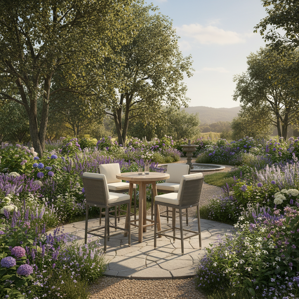Outdoor Bar Chairs For Garden Relaxation