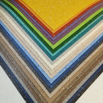Virgin Rubber Roll Gym Commercial Flooring Multi Color
