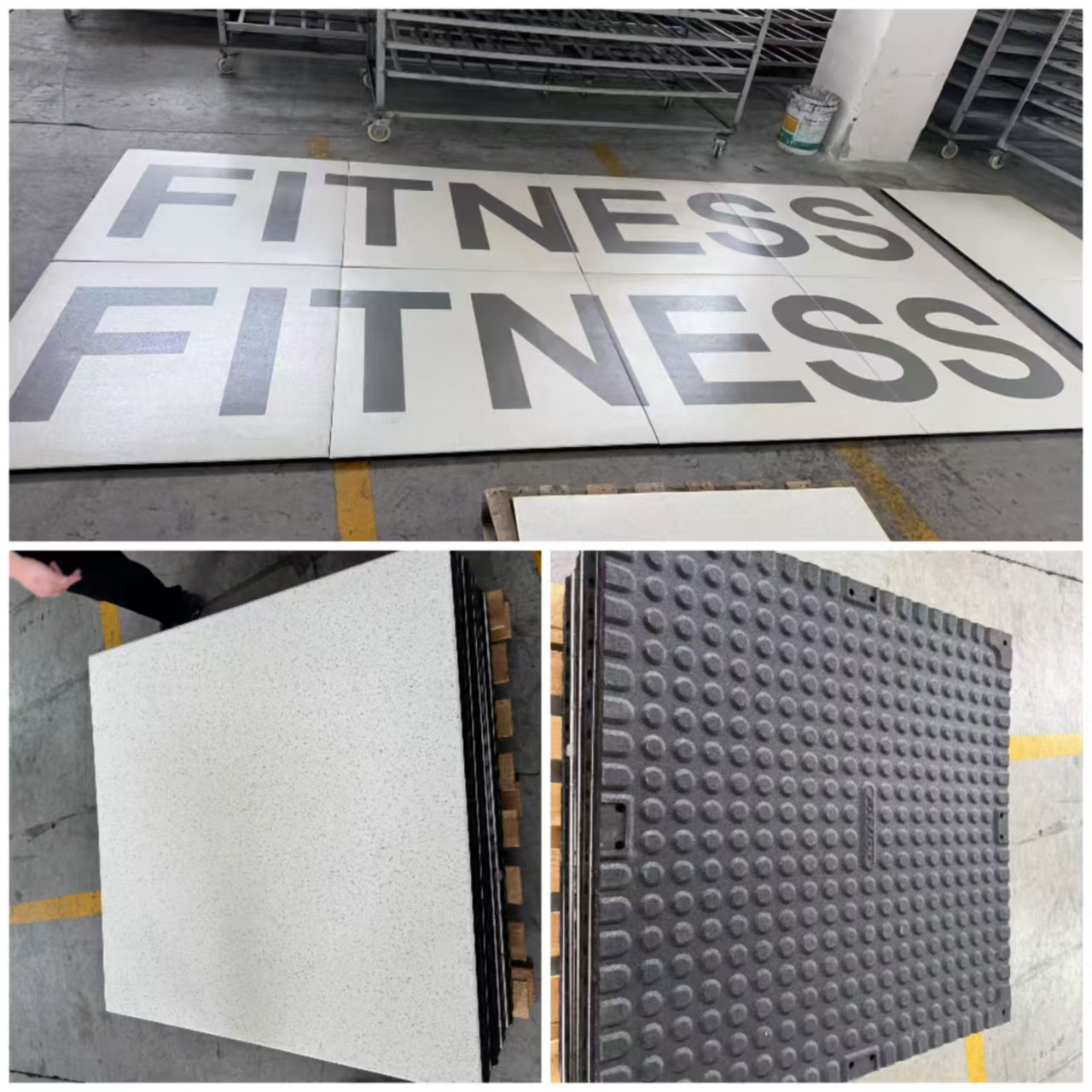 Tapis de sol imprimés avec logo pour salles de sport : une nouvelle vague de promotion de marque et d'enthousiasme pour le fitness