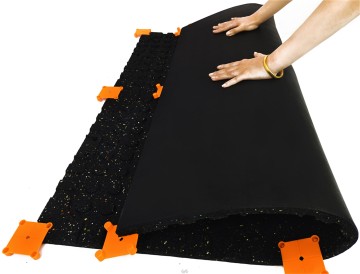 Rubber Floor for Fitness Gym Equipment