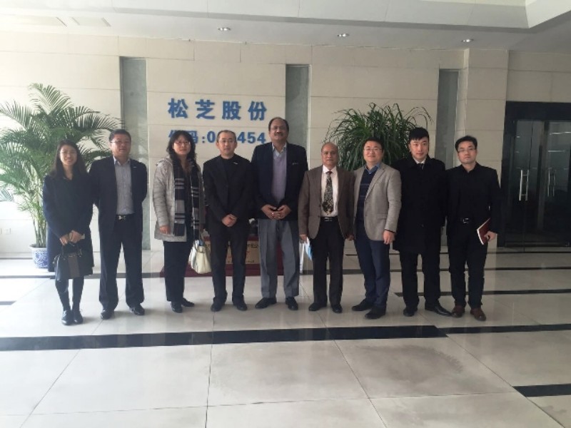 Delegation From Nagpur Subway Company In India Visited SONGZ