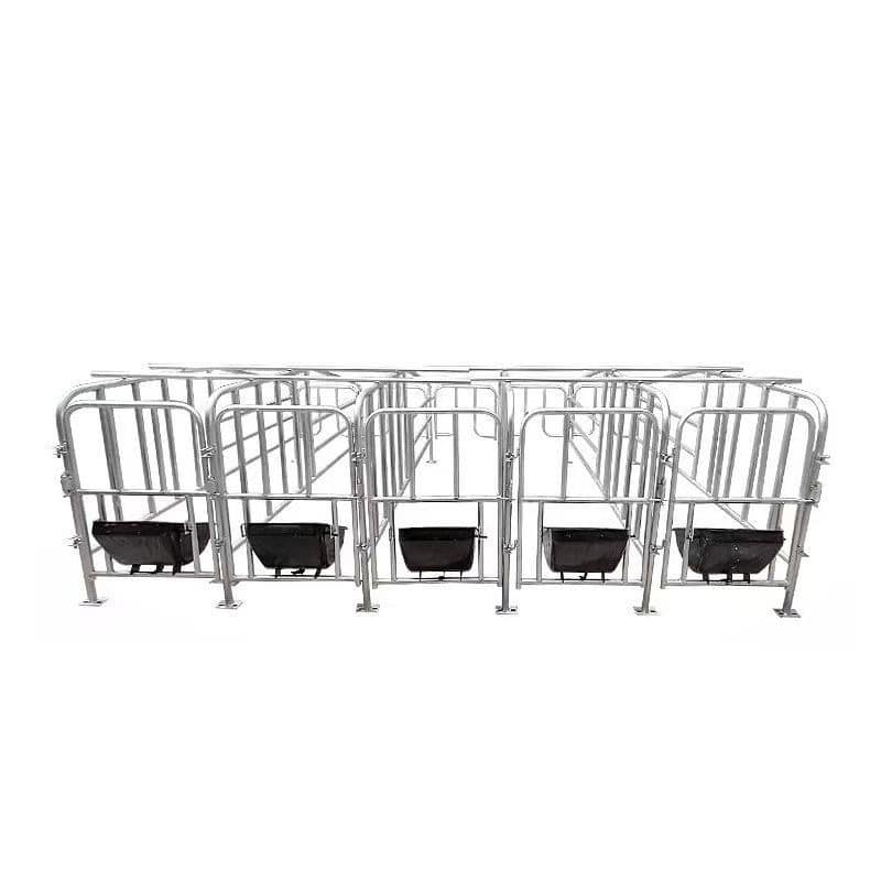 Feuerverzinkter einfacher Ferkelboxen-Saal, 10 Boxen pro Set