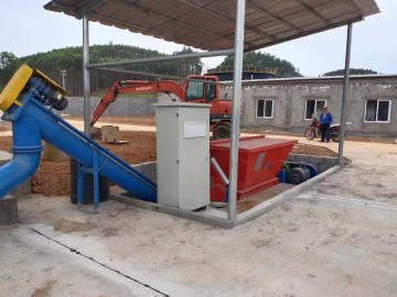 Industrial Double Shaft Shredder Machine Whole Chicken/Duck/Pig/Cow/Diseased Dead Animal Bone Carcasses Shredder
