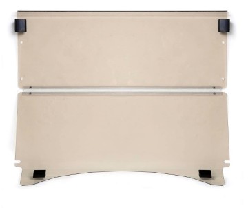 Golf Cart Tinted Acrylic Windshield f...