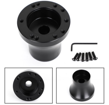 Penyesuai Stereng Kereta Golf Hitam