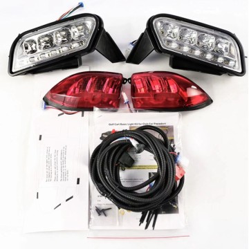 For Golf Cart Deluxe Plus LED Light Kit Fit For Club Car Tempo Electric & Gas US
