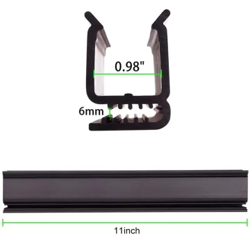 Hinged Windshield Sash Clip, 12.6-Inc...