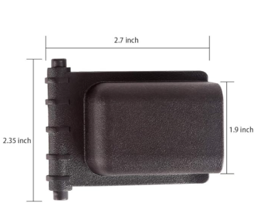Golf Cart Rear Seat Bag Holder Bracke...